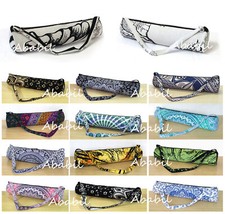 Indian Cotton Yoga Mat Bag Gym Bag Exercise Bags With Shoulder Strap Variations