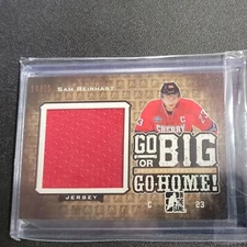 Sam Reinhart 2014 In the Game Draft Prospects  Go Big or Go Home Jersey Card /15