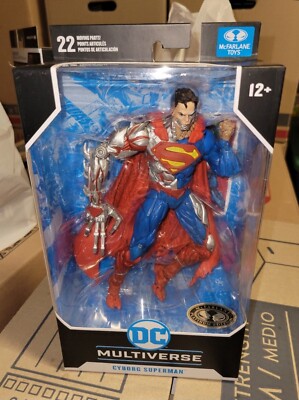 The New 52 DC Multiverse Cyborg Superman Platinum Edition | eBay