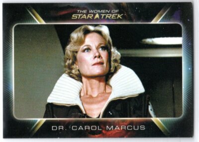 STAR TREK THE QUOTABLE MOVIES WOMEN OF STAR TREK EXPANSION INSERT 83 DR. MARCUS