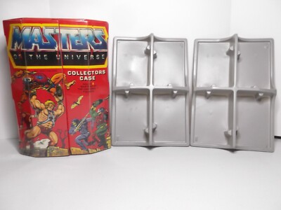 Collector's Case Complete holds 8 figure Masters of the Universe He-man Vtg 80's