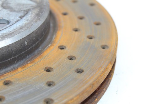 1997-2004 MERCEDES R170 SLK230 SLK320 FRONT LEFT OR RIGHT DRILLED BRAKE ROTOR - Picture 3 of 14