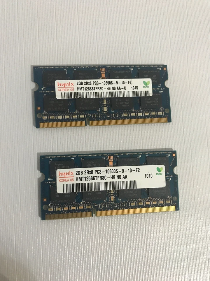 For Hynix 2GB DDR3 1066MHz PC3-8500S 2RX8 204Pin Laptop Memory RAM - Image 3 of 4
