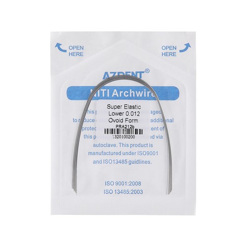 100X AZDENT Dental Ortho Arch Wires Super Elastic Niti Round 012~020 Upper&Lower - Picture 6 of 24