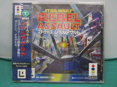 STAR WARS REBEL ASSAULT 3do Real Panasonic Import Japan Game 3d