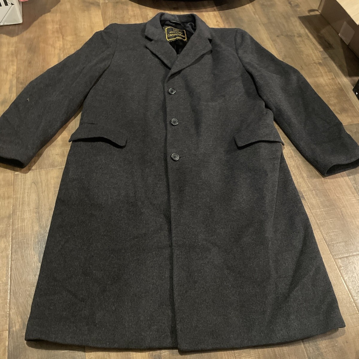 Vintage Brookstreet Raleigh's Washington 100% Cashmere Coat
