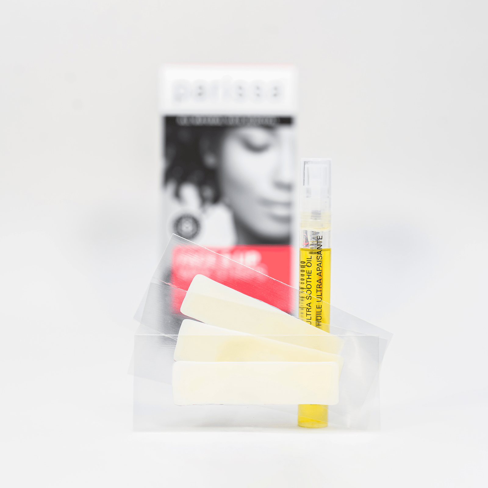 Parissa All Natural Hair Removal Face and Lip Wax Strips For All Hair