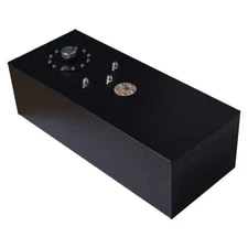 15 Gallon Fuel Tank Aluminum Race Fuel Cell Gas Tank With Cap & Level Sender 