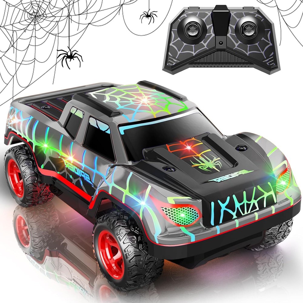 Rechargeable Remote Control Car Toys Boy, Mini RC Racing Cars for Kid Cool Light