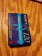 NEW Sony 8mm Cassette Tapes Standard Grade 120 Minutes P6-120MPD Video8