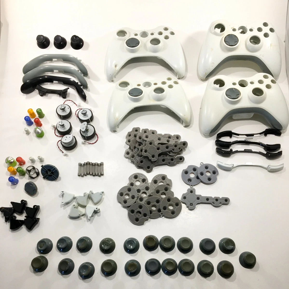Huge Xbox 360 Controller Parts For Repair U Pick Lot Used OEM Parts USA