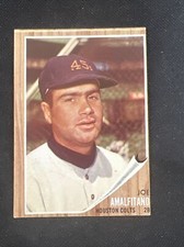 1962 Topps #456 Joe Amalfitano EX-MT Houston Colts *213