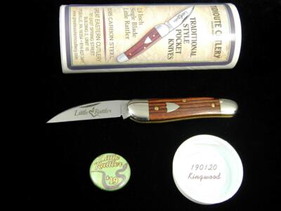 GREAT EASTERN TIDIOUTE GEC KINGWOOD LITTLE RATTLER KNIFE RARE 1