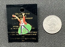 Seoul 1988 USA Olympic Team Mascot Pin. Victory Dance.
