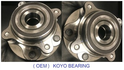 Front Wheel Hub & KOYO Bearing Assembly For 2007-2021 TOYOTA TUNDRA 4WD (PAIR)