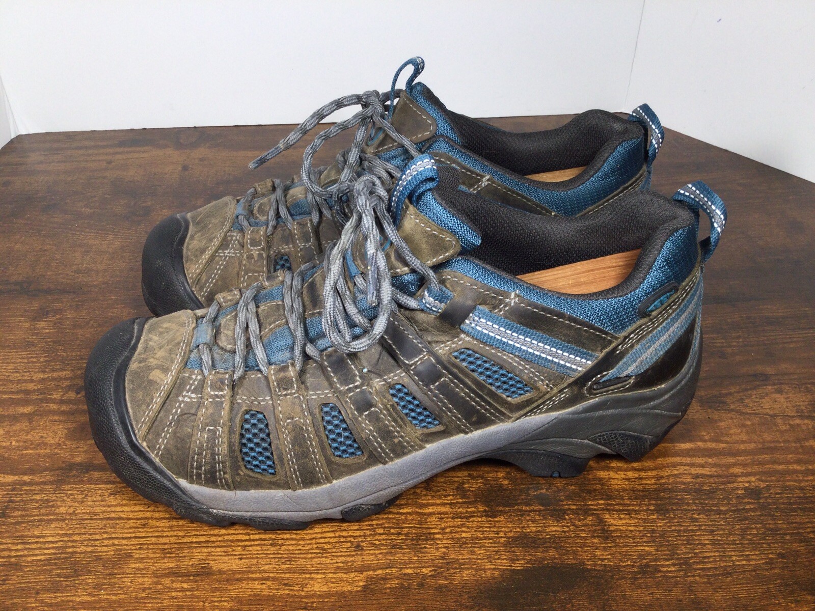 Scarpe da trekking KEEN da uomo taglia 7 5 Voyageur Alcatraz Legion blu 1018937 stivali