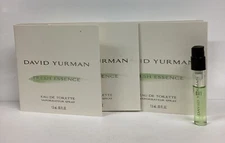 Fresh Essence LOT OF 3 By David Yurman EDT Sample .05oz Spray As Pictured!
