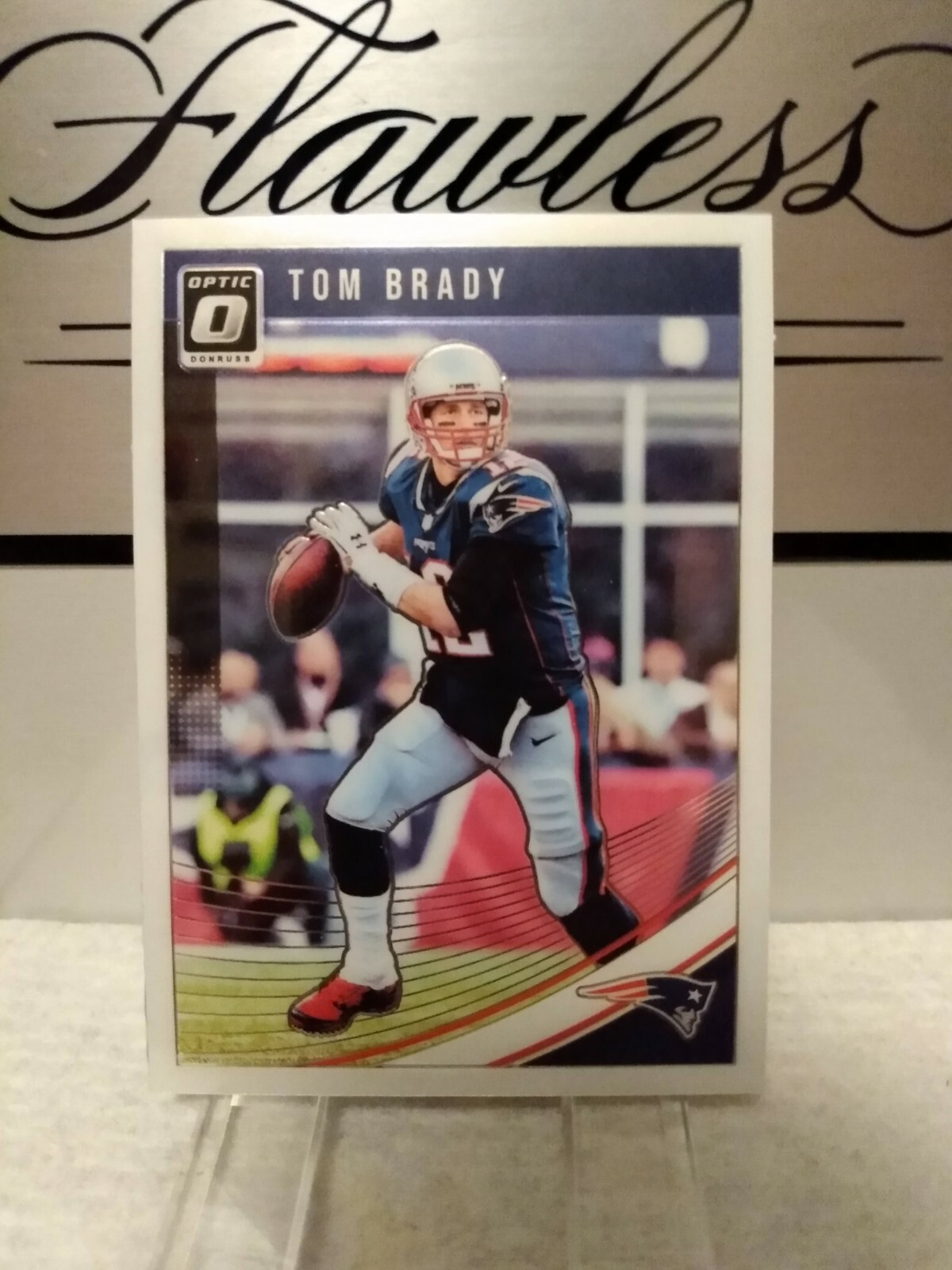 2018 Panini Donruss Optic Tom Brady Sharp Card #65
