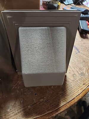 #ad Mid America 4” Hooded Dryer Vent Cypress Exhaust Fan Outlet Trap Dore $23.02