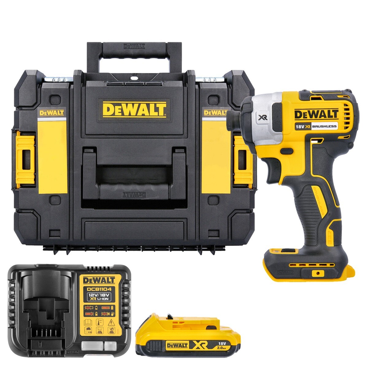 18v Xr Dewalt Dcf887 Set DeWalt DCF887 18V XR Brushless Impact
