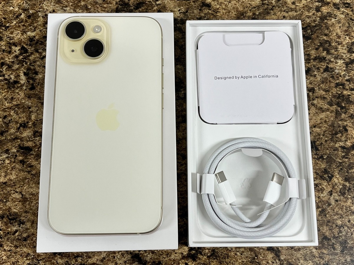 Apple iPhone 15ホワイト 本体 Apple iPhone 15 Plus - 256GB - Fully Unlocked - VERY GOOD