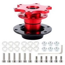 Car Steering Wheel Quick Release Hub Racing Adapter Snap Off Boss Kit Universal 