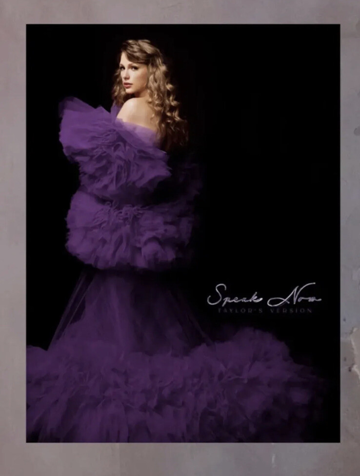 Taylor Swift Speak Now Taylor's Version Lithograph, Fan First