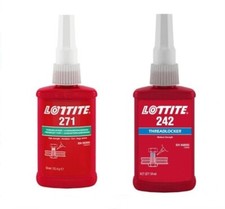 ThreadLocker 242 and 271, Thread Lock Medium and High Strength Lock Tight  Seal