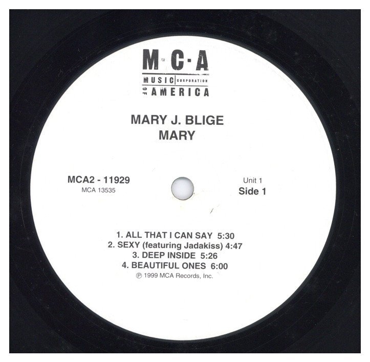 Mary J. Blige - Mary 2枚組LPレコード Mary J. Blige - Mary 2枚組LPレコード