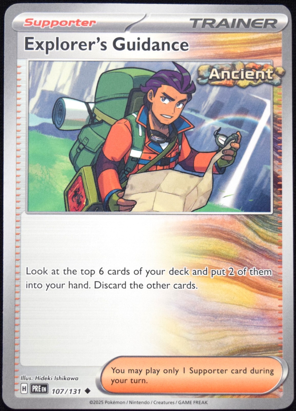 Pokemon TCG Explorer's Guidance 107/131 2025 PRE Single or Playset - NM/LP