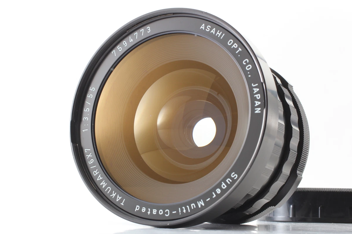 [Top MINT] Pentax SMC Super-Multi-Coated TAKUMAR 6x7 55mm F/3.5 Lens From  JAPAN