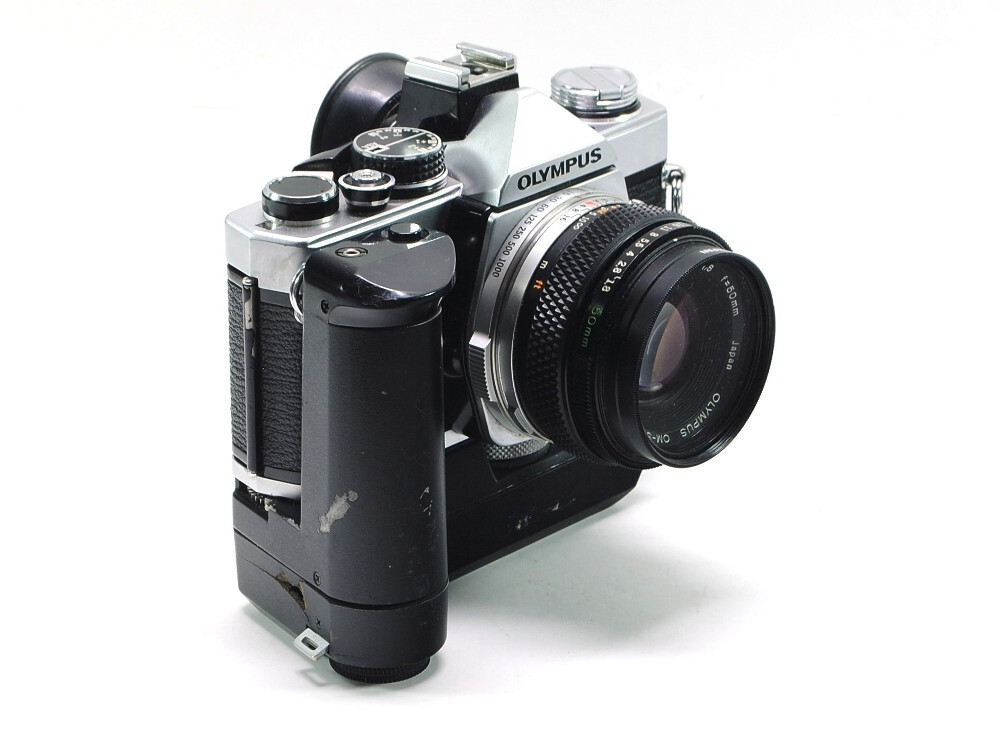 08804cmrk OLYMPUS OM-2N ＋ G.ZUIKO AUTO-S 50mm F1.4 標準レンズ MF一眼