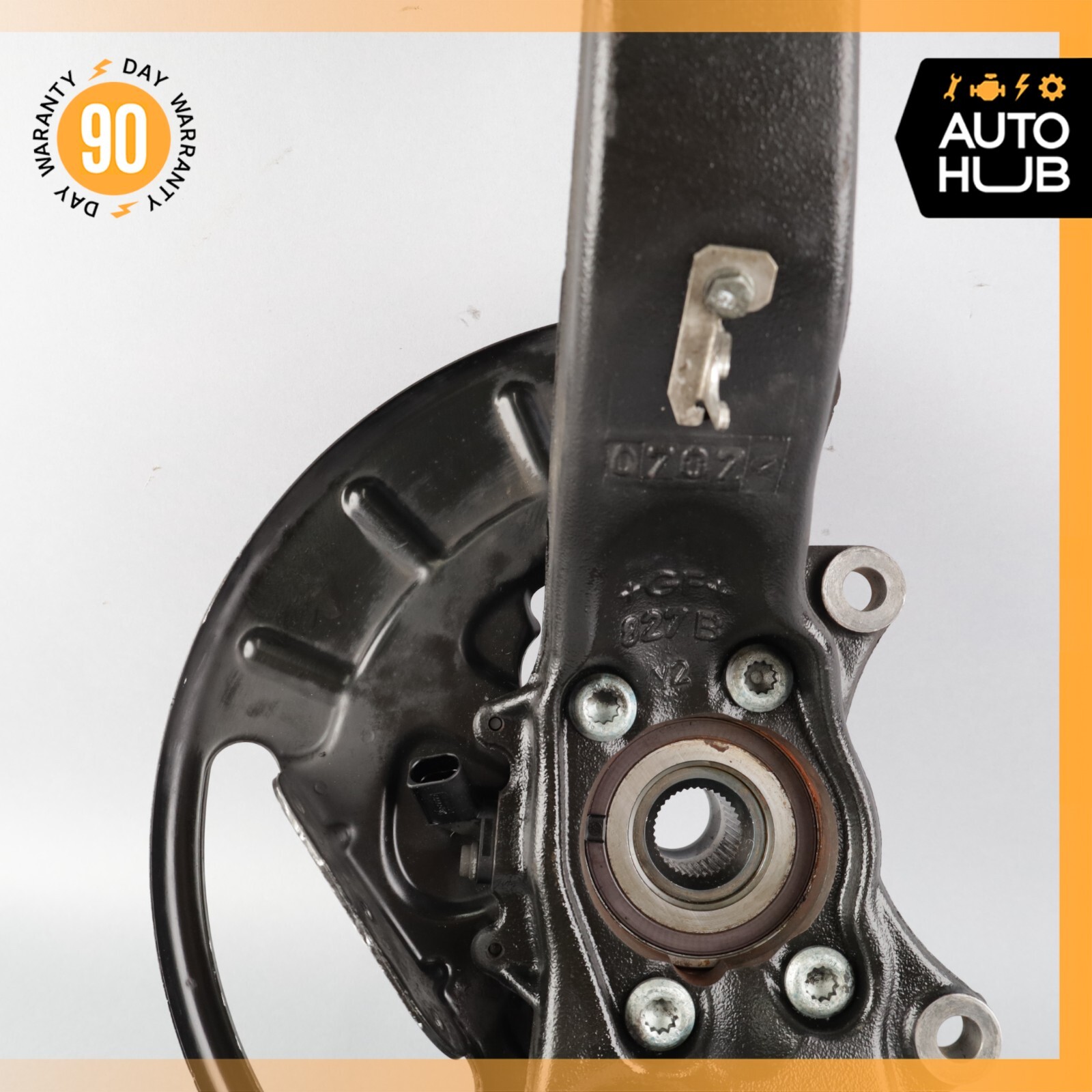 03-07 Bentley Continental GT Coupe Front Right Side Spindle Knuckle Hub OEM 65k