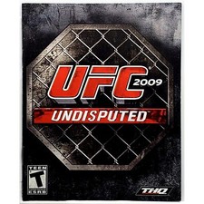  Manual Only UFC 2009 Undisputed Sony Playstation 3 Authentic