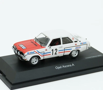 Opel Ascona A Olympia Rallye Rally 1972 #12 Greder Racing Delferier Schuco 1:43 - Bild 1 von 4