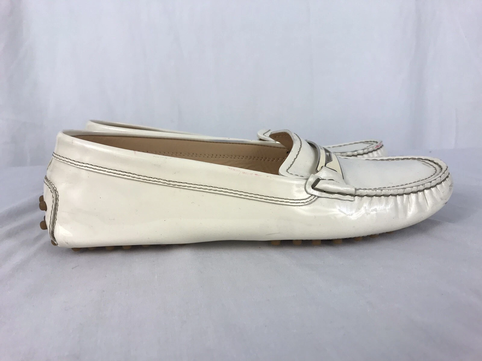 TOD’S Mocassini mocassini da guida Tods 9 Gommini usati in ottime condizioni scarpe basse slip on C1