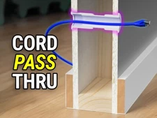 All Cable Cord Wall Passthrough Port 