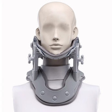 Medical Neck Traction Device Inflatable Cervical Collar Correction Kit Neck Retr
