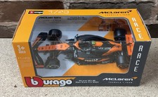 Bburago 1/43 Scale Formula 1 McLaren F1 MCL38 Miami Grand Prix 4 Lando Norris