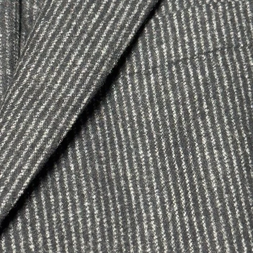 Officine Générale 100% Wool Chalkstripe Jacket Sport Blazer Men EU 50 US 40 Gray image 7
