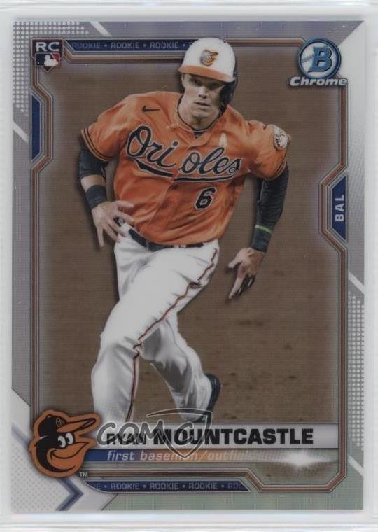 2021 Bowman Chrome SP Rookie Image Variation Ryan Mountcastle #64 0w7