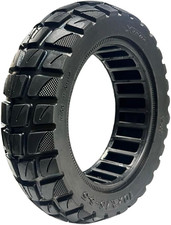 10x2.75-6.5  70/65-6.5 Airless Solid Scooter Tire   Never Flat, Non-Puncture Tu