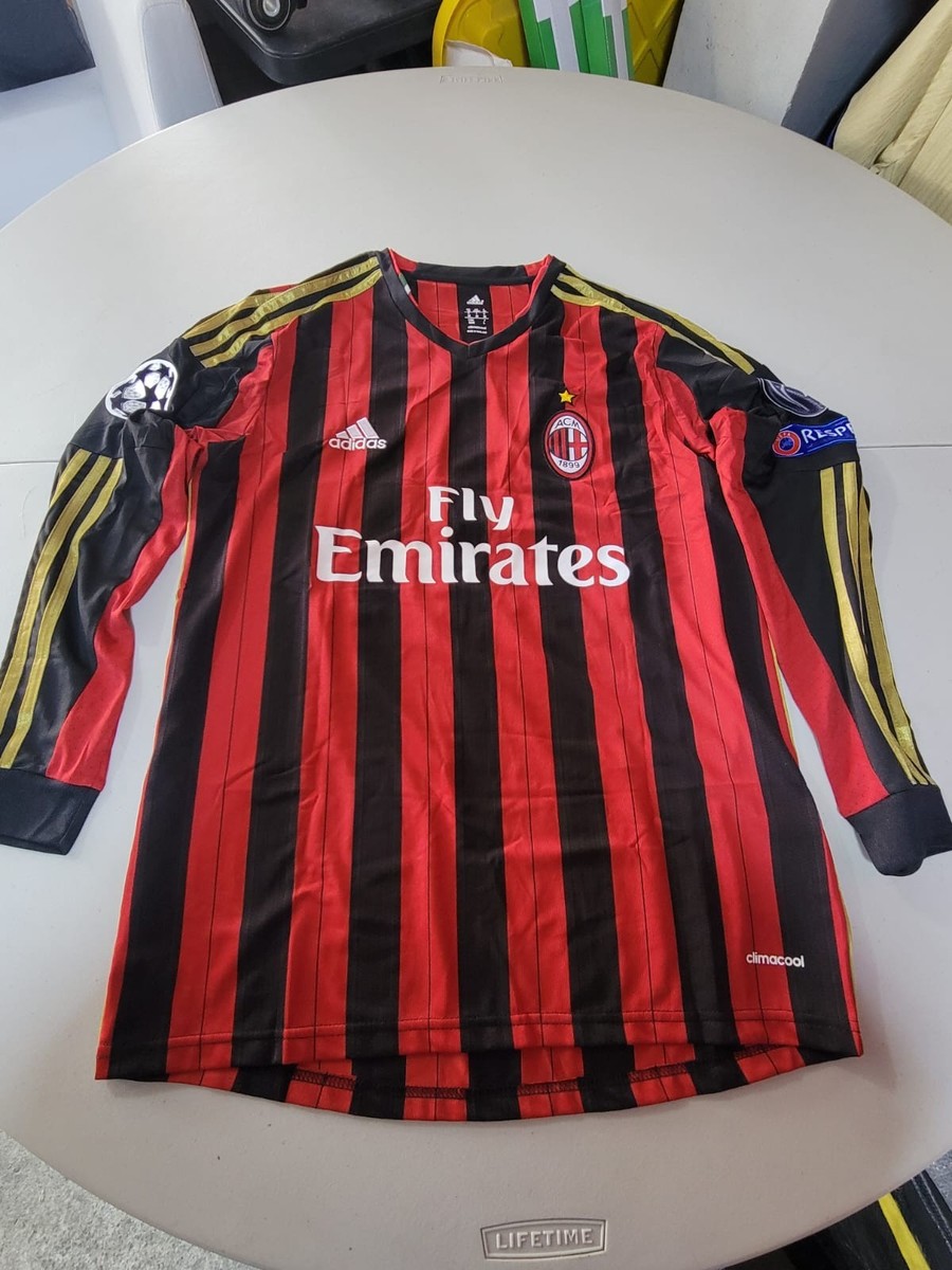 AC Milan 2006/07 Kaka Long Sleeve Retro Soccer Football Futbol