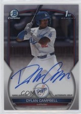 2023 Bowman Draft Chrome Prospect Refractor 44/499 Dylan Campbell Auto 11o2