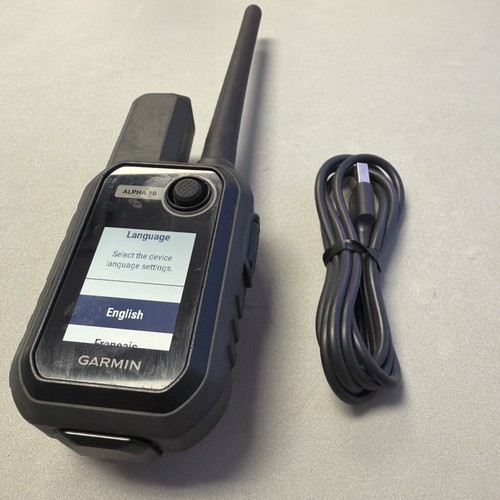 Garmin Alpha 10 Handheld GPS Tracking Training