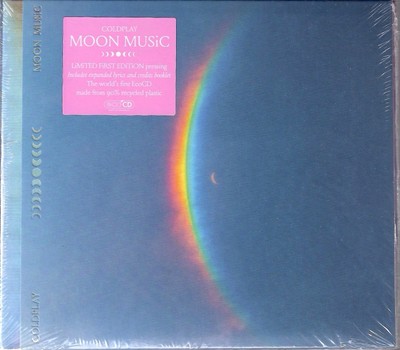 COLDPLAY MOON MUSIC FIRST EDITION CD   CHRIS MARTIN    STILL IN ORIGINAL PLASTIC