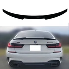 Gloss Black M4 Style Rear Trunk Spoiler Wing Fit 2019-2025 BMW 3-Series G20