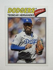 2026 Topps Heritage SP Teoscar Hernandez #93 Short Print