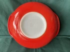 PYREX  - Vintage Red w/ Lid - 024 2 QT Casserole Dish Mixing Bowl -Retro Kitchen