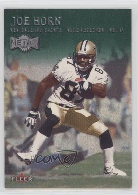 2000 Fleer Metal Emerald Joe Horn #198 0q3